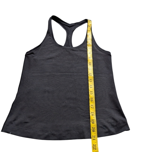 Lululemon Cool Racerback II *Race Length Black Active Run 7/18 Luxtreme Women 6 - Picture 3 of 9